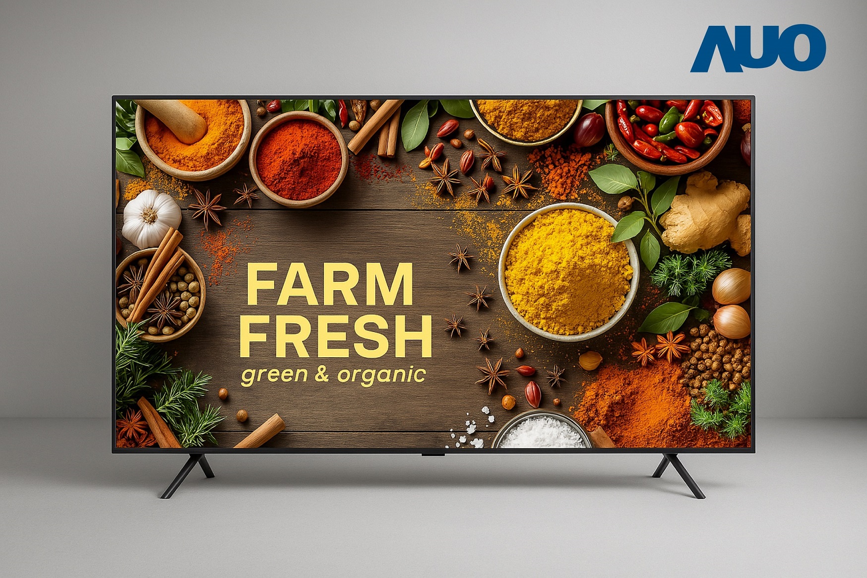 友達研發全球首台大尺寸高解析度節能、廣色域的65吋8K FSC色序型顯示器，採用新型液晶材料，融合超高頻刷新率、主動式RGB LED背光技術和AI優化的色分離演算法，實現低色分離和卓越的色域表現