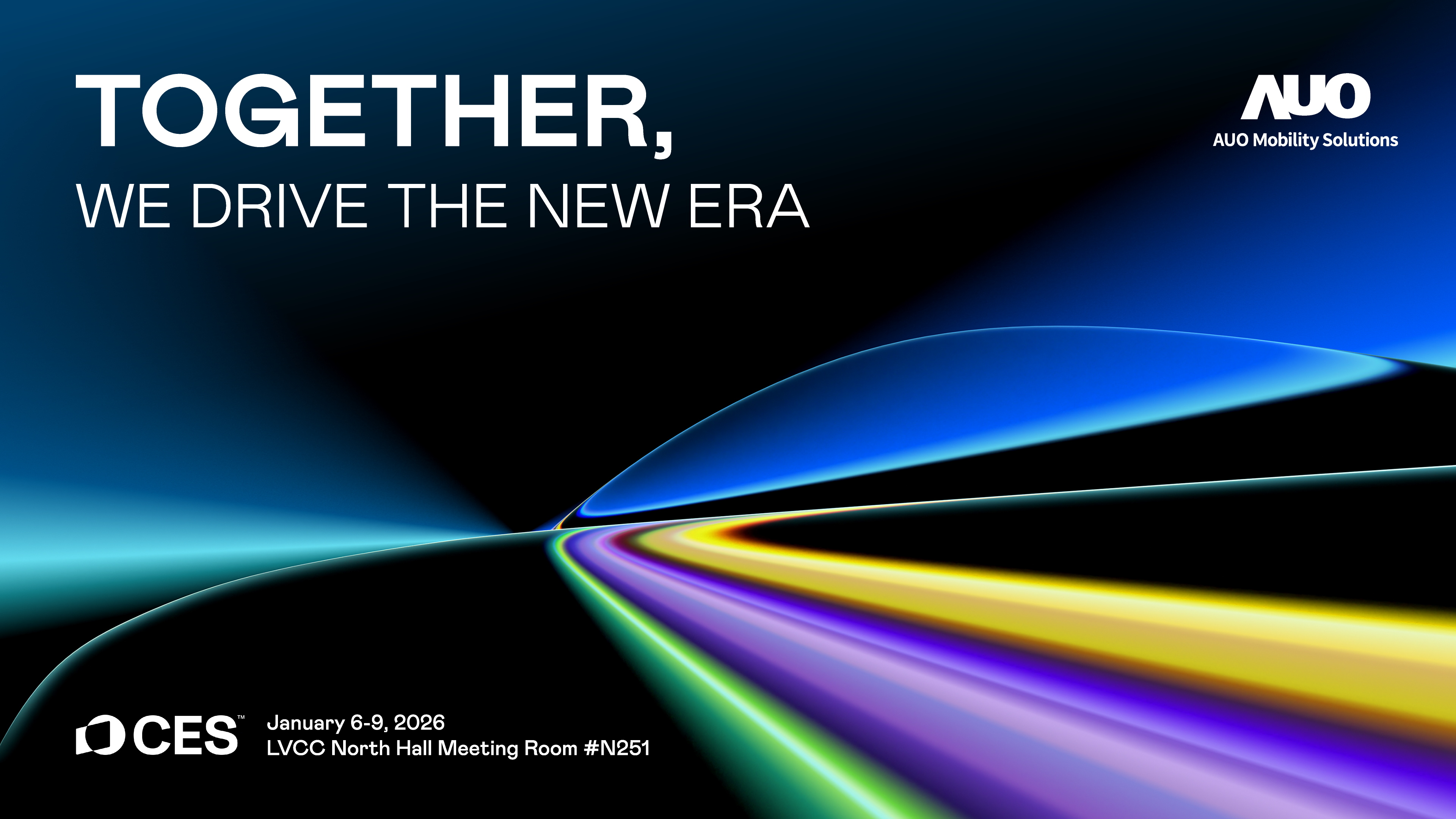 友達宣布將以旗下新成立的子公司「友達智慧移動AUO Mobility Solutions」首亮相CES 2026，大秀其在智慧座艙解決方案的創新整合實力