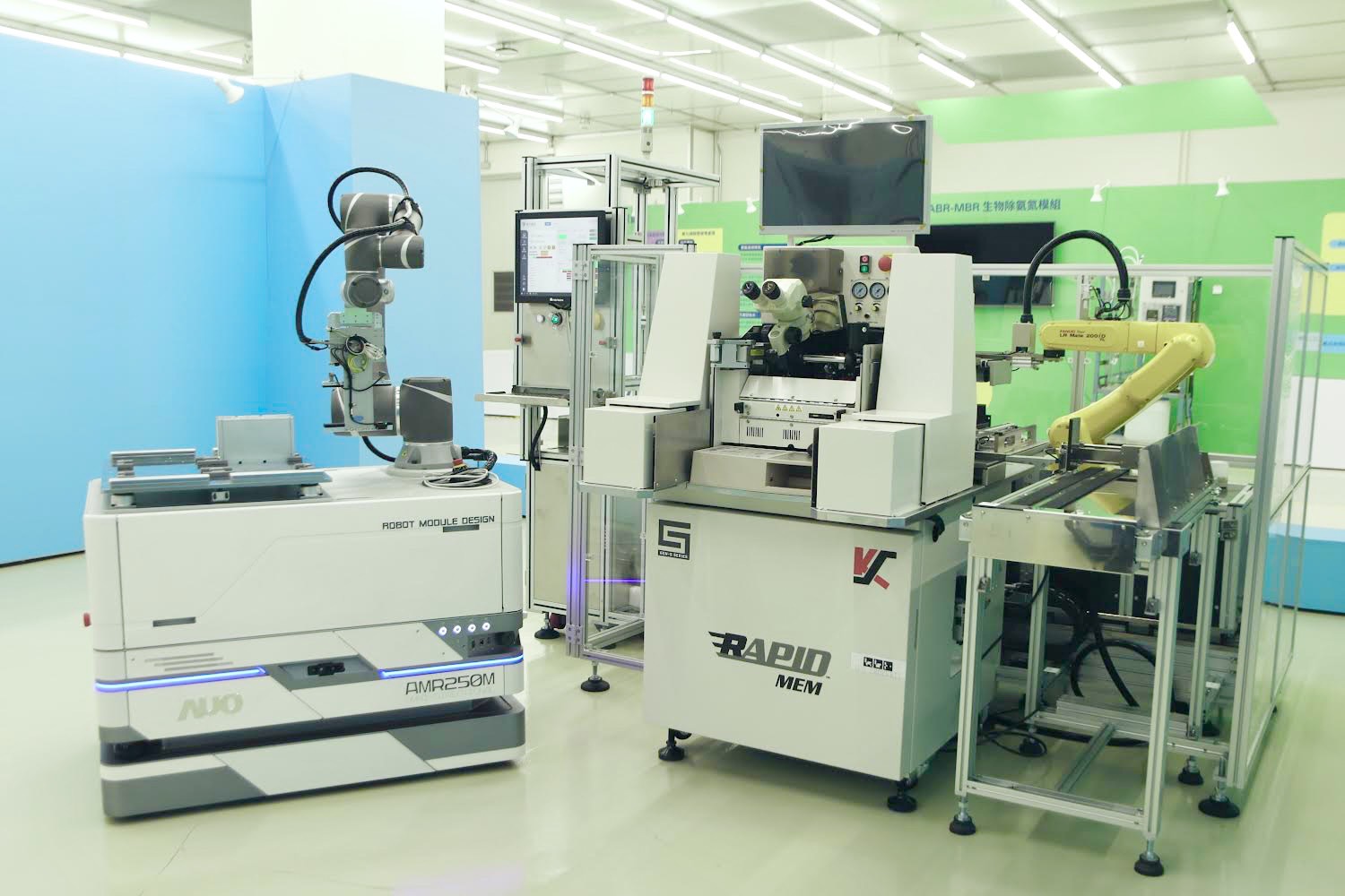 友達數位攜手半導體設備大廠K&S及夥伴樂宇精密，針對半導體封裝場域痛點，提供iAMHS一站式解決方案，創造產能提升至少10%的效益